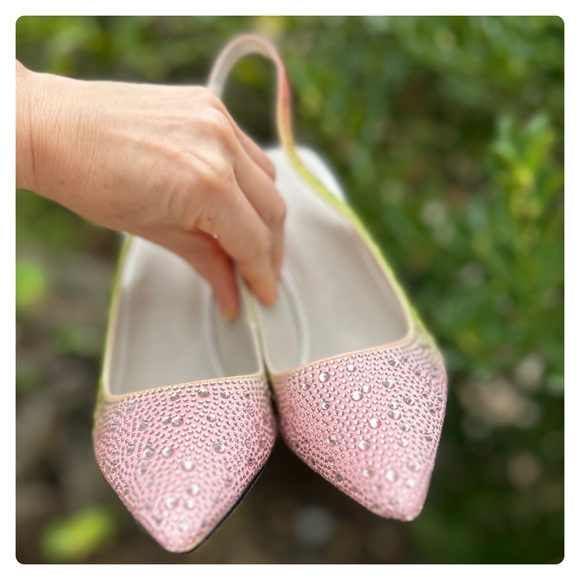 Karl Lagerfeld rhinestone heels - Picture 5 of 11